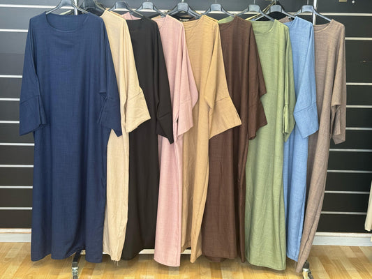Abaya Leinen optik