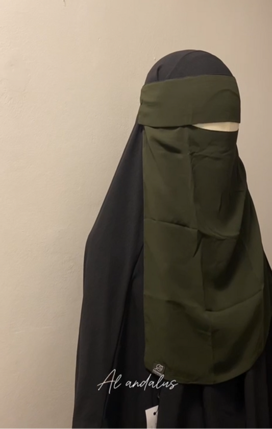 Niqab mit klappe